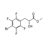 Methyl 3-(4-Bromo-2,3,5,6-tetrafluorophenyl)-2-hydroxypropanoate