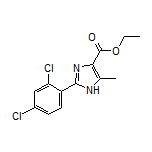 Ethyl 2-(2,4-Dichlorophenyl)-5-methyl-1H-imidazole-4-carboxylate