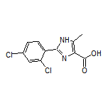 2-(2,4-Dichlorophenyl)-5-methyl-1H-imidazole-4-carboxylic Acid