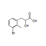 3-(3-Bromo-2-methylphenyl)-2-hydroxypropanoic Acid