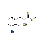 Methyl 3-(3-Bromo-2-methylphenyl)-2-hydroxypropanoate