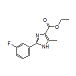 Ethyl 2-(3-Fluorophenyl)-5-methyl-1H-imidazole-4-carboxylate