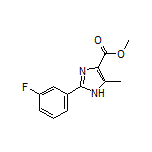 Methyl 2-(3-Fluorophenyl)-5-methyl-1H-imidazole-4-carboxylate