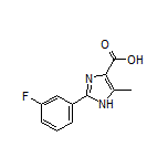 2-(3-Fluorophenyl)-5-methyl-1H-imidazole-4-carboxylic Acid