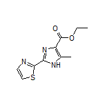 Ethyl 5-Methyl-2-(2-thiazolyl)-1H-imidazole-4-carboxylate