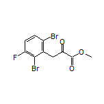 Methyl 3-(2,6-Dibromo-3-fluorophenyl)-2-oxopropanoate