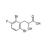 3-(2,6-Dibromo-3-fluorophenyl)-2-hydroxypropanoic Acid