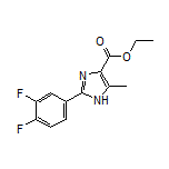 Ethyl 2-(3,4-Difluorophenyl)-5-methyl-1H-imidazole-4-carboxylate