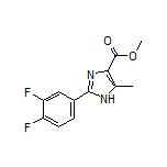 Methyl 2-(3,4-Difluorophenyl)-5-methyl-1H-imidazole-4-carboxylate