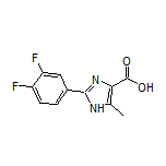 2-(3,4-Difluorophenyl)-5-methyl-1H-imidazole-4-carboxylic Acid