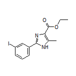 Ethyl 2-(3-Iodophenyl)-5-methyl-1H-imidazole-4-carboxylate