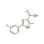 2-(3-Iodophenyl)-5-methyl-1H-imidazole-4-carboxylic Acid