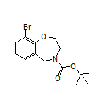 4-Boc-9-bromo-2,3,4,5-tetrahydrobenzo[f][1,4]oxazepine