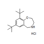 7,9-Di-tert-butyl-2,3,4,5-tetrahydrobenzo[f][1,4]oxazepine Hydrochloride