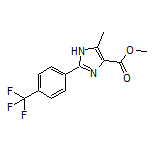 Methyl 5-Methyl-2-[4-(trifluoromethyl)phenyl]imidazole-4-carboxylate