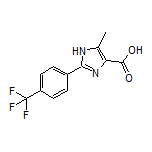 5-Methyl-2-[4-(trifluoromethyl)phenyl]-1H-imidazole-4-carboxylic Acid