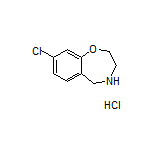 8-Chloro-2,3,4,5-tetrahydrobenzo[f][1,4]oxazepine Hydrochloride