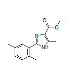 Ethyl 2-(2,5-Dimethylphenyl)-5-methyl-1H-imidazole-4-carboxylate