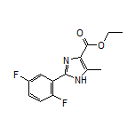 Ethyl 2-(2,5-Difluorophenyl)-5-methyl-1H-imidazole-4-carboxylate