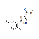 Methyl 2-(2,5-Difluorophenyl)-5-methyl-1H-imidazole-4-carboxylate