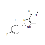 Methyl 2-(2,4-Difluorophenyl)-5-methyl-1H-imidazole-4-carboxylate