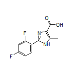 2-(2,4-Difluorophenyl)-5-methyl-1H-imidazole-4-carboxylic Acid