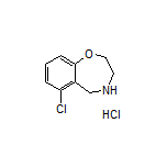 6-Chloro-2,3,4,5-tetrahydrobenzo[f][1,4]oxazepine Hydrochloride