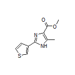 Methyl 5-Methyl-2-(3-thienyl)-1H-imidazole-4-carboxylate