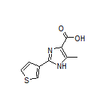 5-Methyl-2-(3-thienyl)-1H-imidazole-4-carboxylic Acid