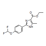 Ethyl 2-[4-(Difluoromethoxy)phenyl]-5-methyl-1H-imidazole-4-carboxylate