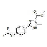 Methyl 2-[4-(Difluoromethoxy)phenyl]-5-methyl-1H-imidazole-4-carboxylate