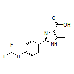 2-[4-(Difluoromethoxy)phenyl]-5-methyl-1H-imidazole-4-carboxylic Acid