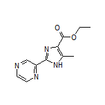 Ethyl 5-Methyl-2-(2-pyrazinyl)-1H-imidazole-4-carboxylate