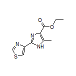 Ethyl 5-Methyl-2-(4-thiazolyl)-1H-imidazole-4-carboxylate