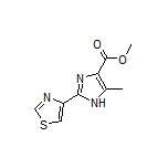 Methyl 5-Methyl-2-(4-thiazolyl)-1H-imidazole-4-carboxylate