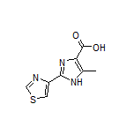 5-Methyl-2-(4-thiazolyl)-1H-imidazole-4-carboxylic Acid