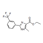 Ethyl 5-Methyl-2-[3-(trifluoromethyl)phenyl]-1H-imidazole-4-carboxylate