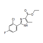 Ethyl 2-(2-Chloro-4-fluorophenyl)-5-methyl-1H-imidazole-4-carboxylate