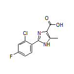 2-(2-Chloro-4-fluorophenyl)-5-methyl-1H-imidazole-4-carboxylic Acid