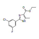 Ethyl 2-(3-Chloro-5-fluorophenyl)-5-methyl-1H-imidazole-4-carboxylate