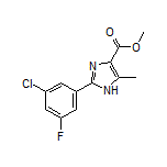 Methyl 2-(3-Chloro-5-fluorophenyl)-5-methyl-1H-imidazole-4-carboxylate