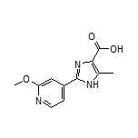 2-(2-Methoxy-4-pyridyl)-5-methyl-1H-imidazole-4-carboxylic Acid