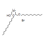 2,3-Bis(dodecyloxy)-N-(2-hydroxyethyl)-N,N-dimethylpropan-1-aminium Bromide