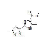 Methyl 2-(1,3-Dimethyl-5-pyrazolyl)-5-methyl-1H-imidazole-4-carboxylate