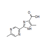 5-Methyl-2-(5-methyl-2-pyrazinyl)-1H-imidazole-4-carboxylic Acid