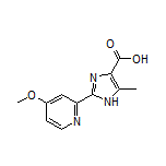 2-(4-Methoxy-2-pyridyl)-5-methyl-1H-imidazole-4-carboxylic Acid