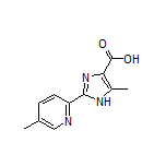 5-Methyl-2-(5-methyl-2-pyridyl)-1H-imidazole-4-carboxylic Acid