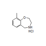 9-Methyl-2,3,4,5-tetrahydrobenzo[f][1,4]oxazepine Hydrochloride