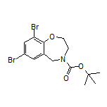 4-Boc-7,9-dibromo-2,3,4,5-tetrahydrobenzo[f][1,4]oxazepine