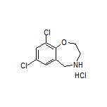 7,9-Dichloro-2,3,4,5-tetrahydrobenzo[f][1,4]oxazepine Hydrochloride